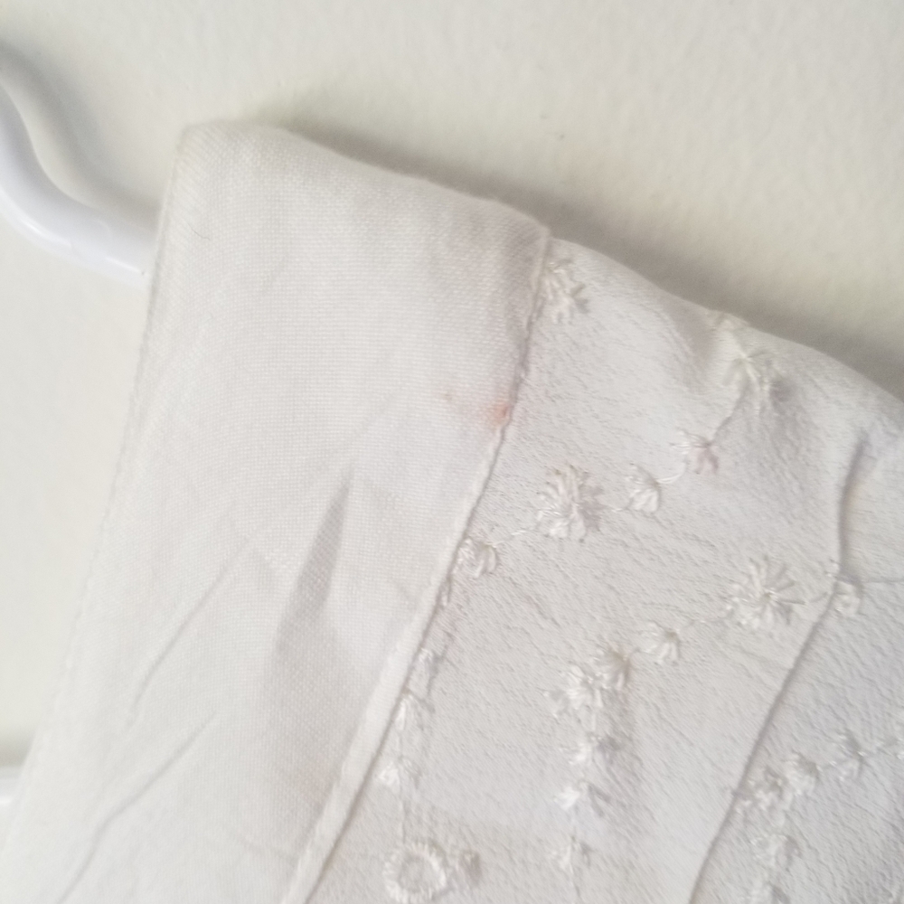 White boho cottage dream dress K7 - Picture 13 of 16